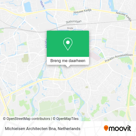 Michielsen Architecten Bna kaart