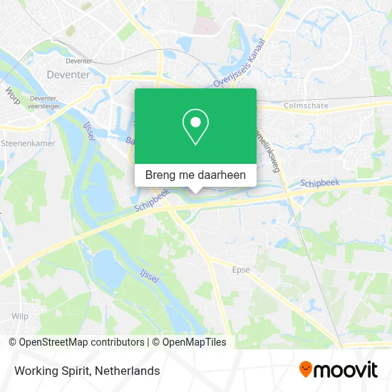 Working Spirit kaart