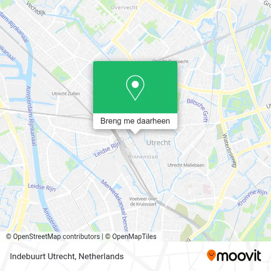 Indebuurt Utrecht kaart