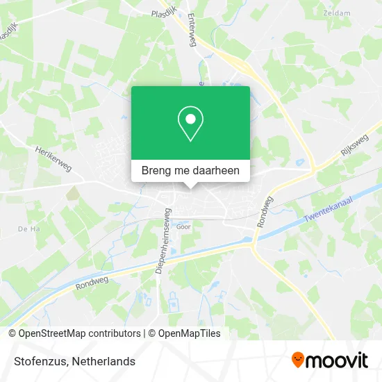 Stofenzus kaart