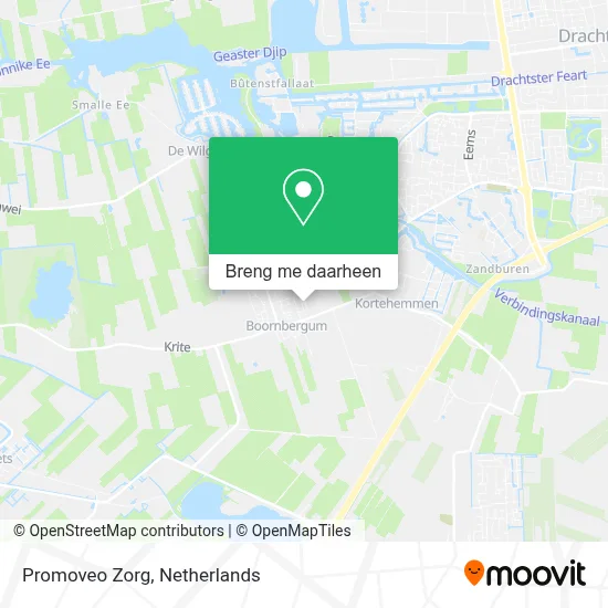 Promoveo Zorg kaart