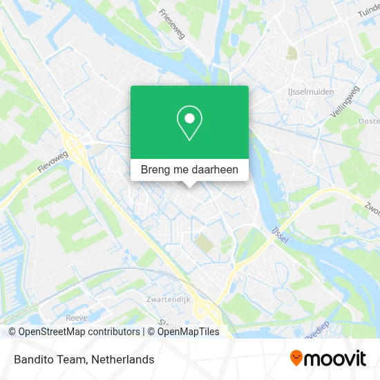 Bandito Team kaart