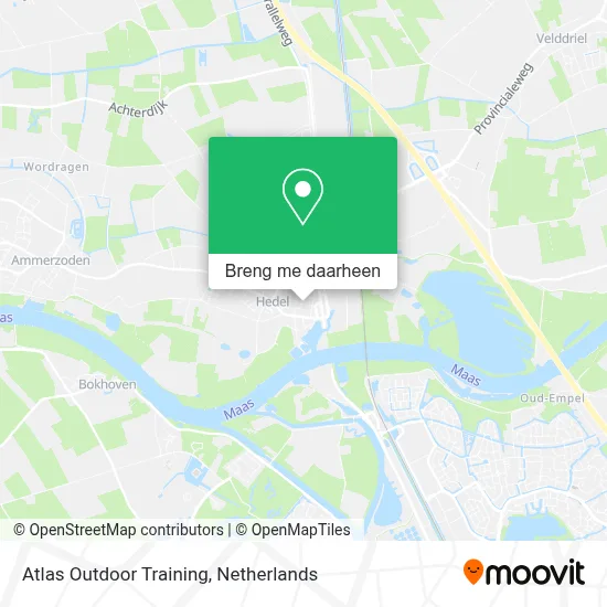 Atlas Outdoor Training kaart