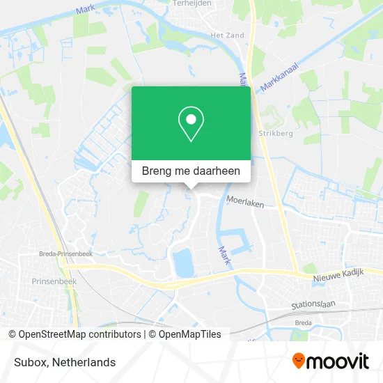 Subox kaart