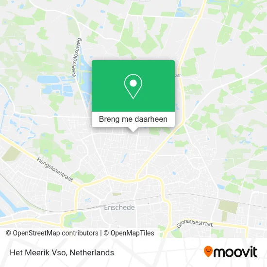 Het Meerik Vso kaart