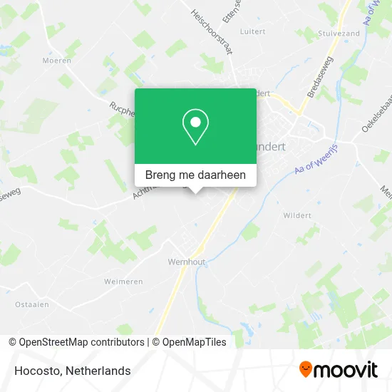 Hocosto kaart