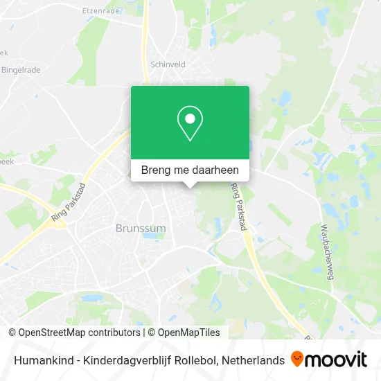 Humankind - Kinderdagverblijf Rollebol kaart