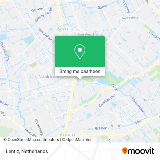 Lentiz kaart