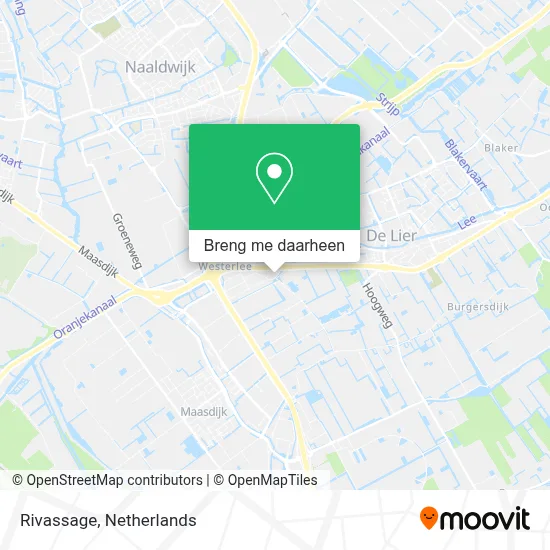 Rivassage kaart
