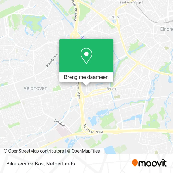 Bikeservice Bas kaart