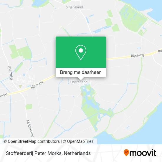 Stoffeerderij Peter Morks kaart