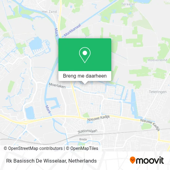 Rk Basissch De Wisselaar kaart