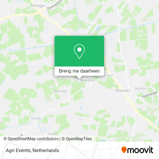 Agri Events kaart