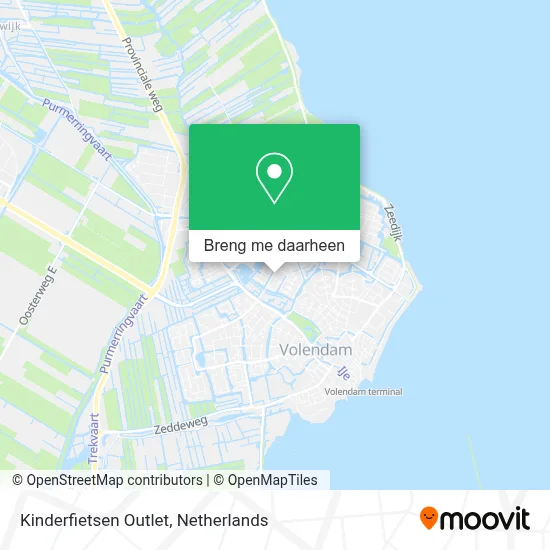 Kinderfietsen Outlet kaart