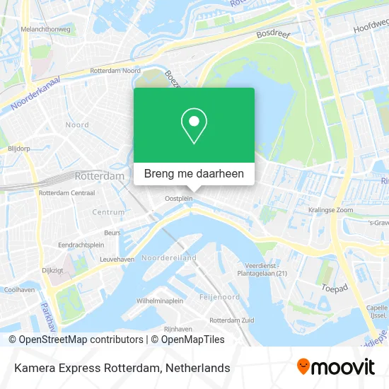 Kamera Express Rotterdam kaart