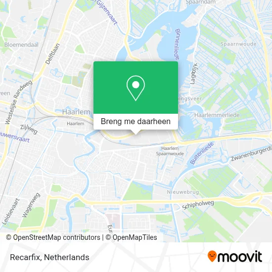 Recarfix kaart