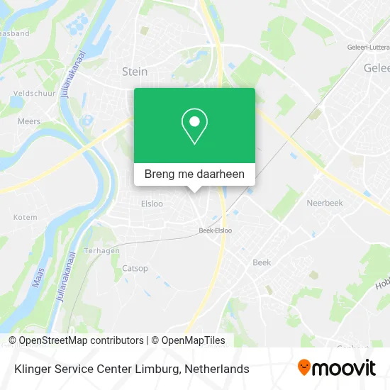 Klinger Service Center Limburg kaart