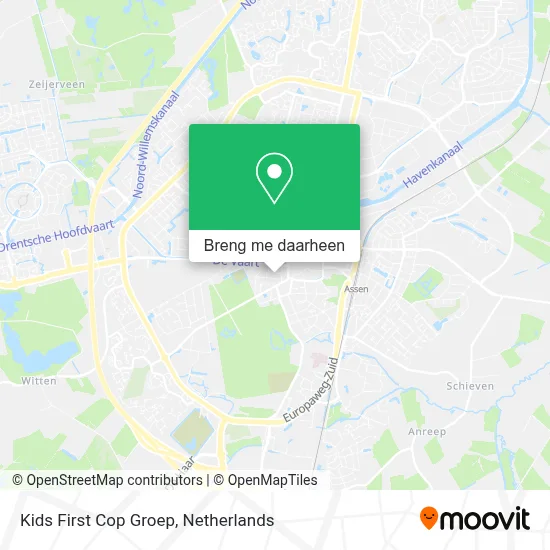 Kids First Cop Groep kaart