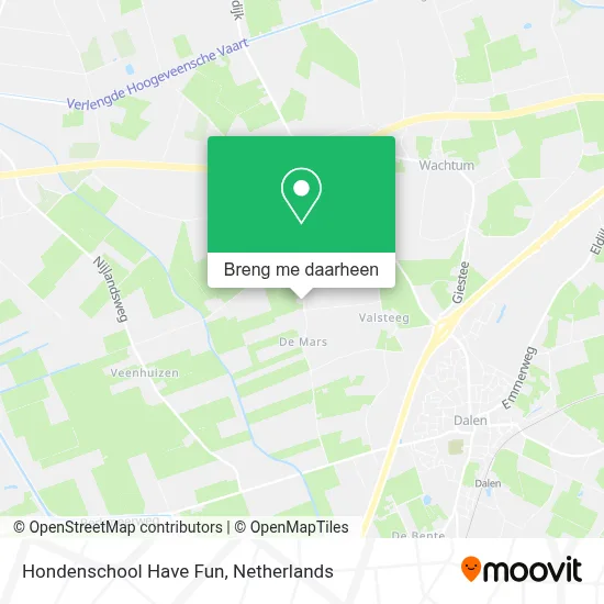 Hondenschool Have Fun kaart
