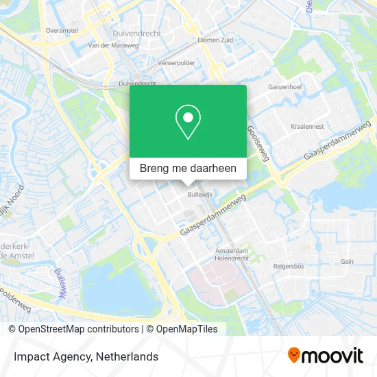 Impact Agency kaart