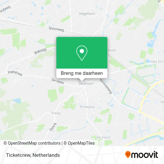 Ticketcrew kaart