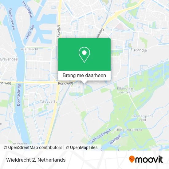 Wieldrecht 2 kaart