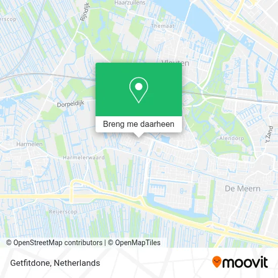 Getfitdone kaart