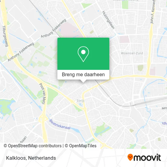 Kalkloos kaart