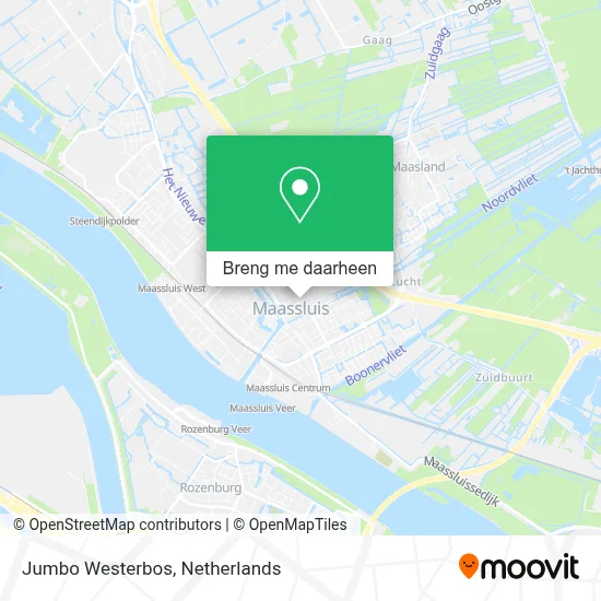 Jumbo Westerbos kaart