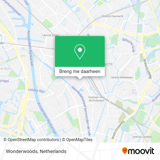 Wonderwoods kaart