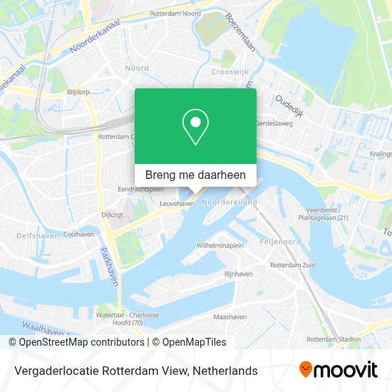 Vergaderlocatie Rotterdam View kaart