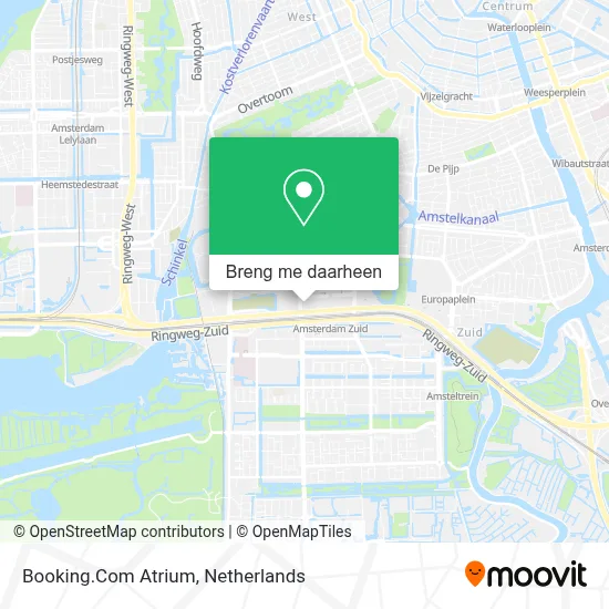 Booking.Com Atrium kaart