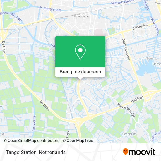 Tango Station kaart