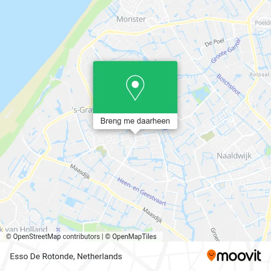 Esso De Rotonde kaart