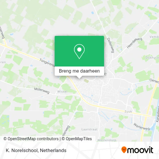 K. Norelschool kaart