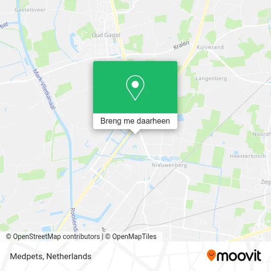 Medpets kaart