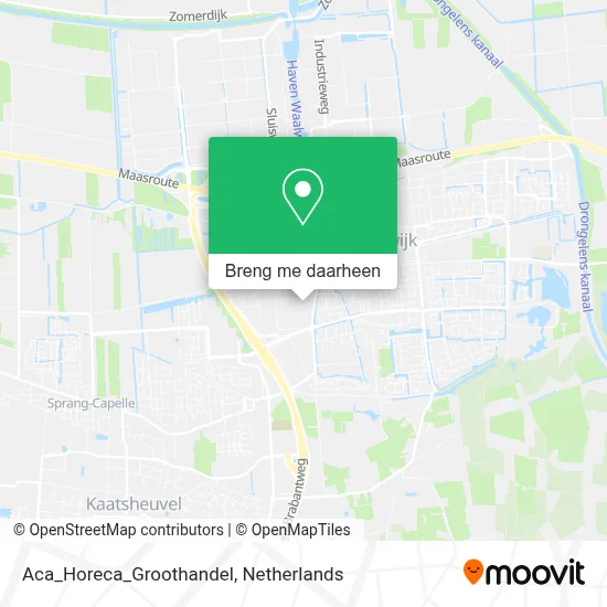 Aca_Horeca_Groothandel kaart