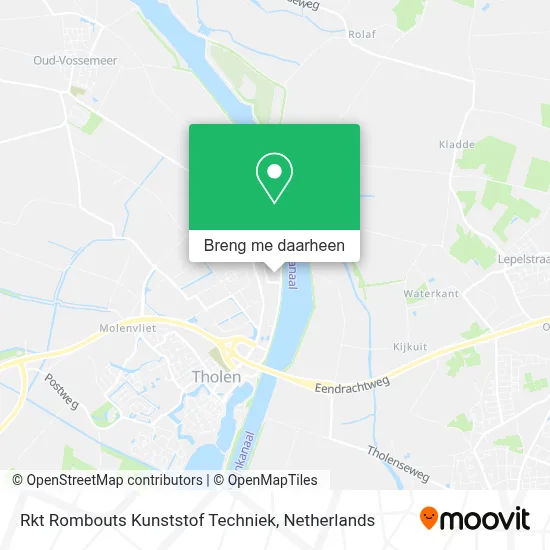 Rkt Rombouts Kunststof Techniek kaart