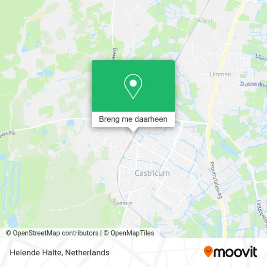Helende Halte kaart