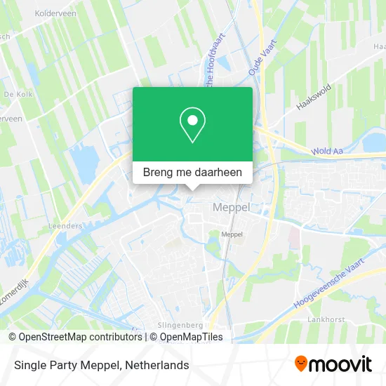 Single Party Meppel kaart