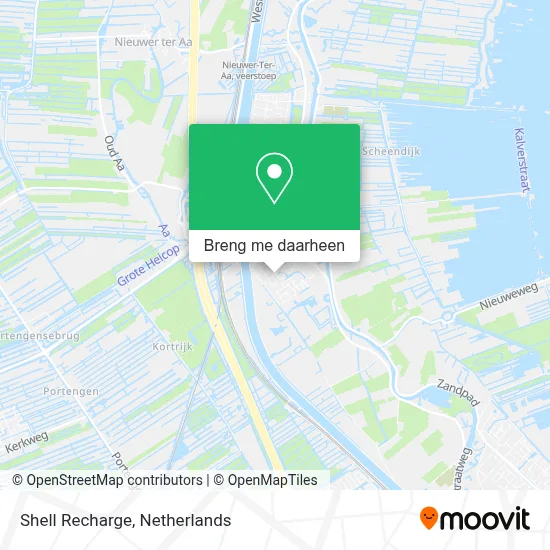 Shell Recharge kaart