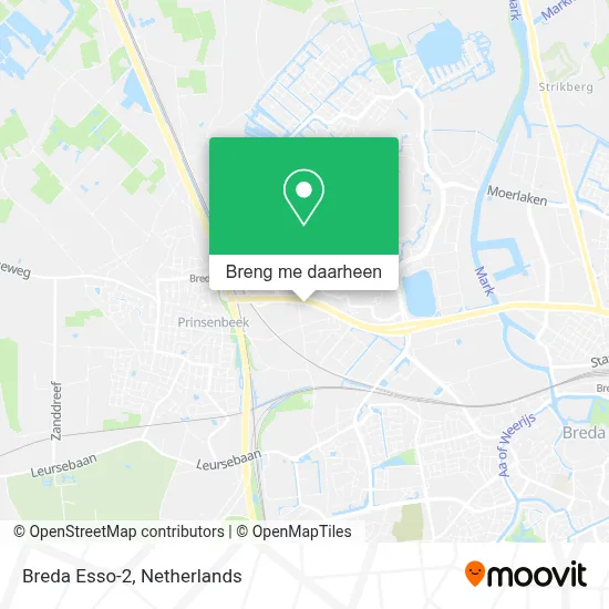 Breda Esso-2 kaart