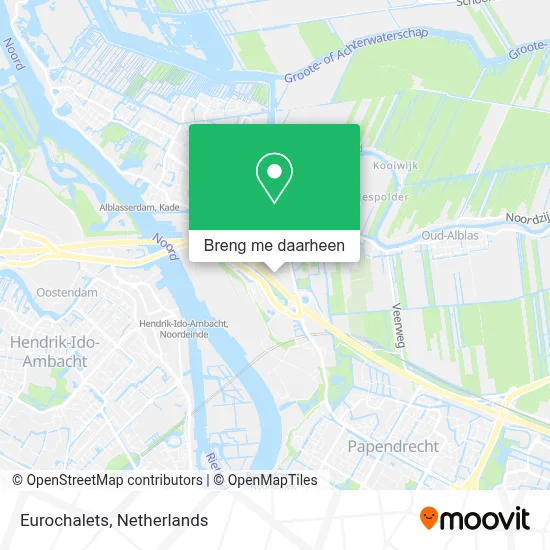 Eurochalets kaart