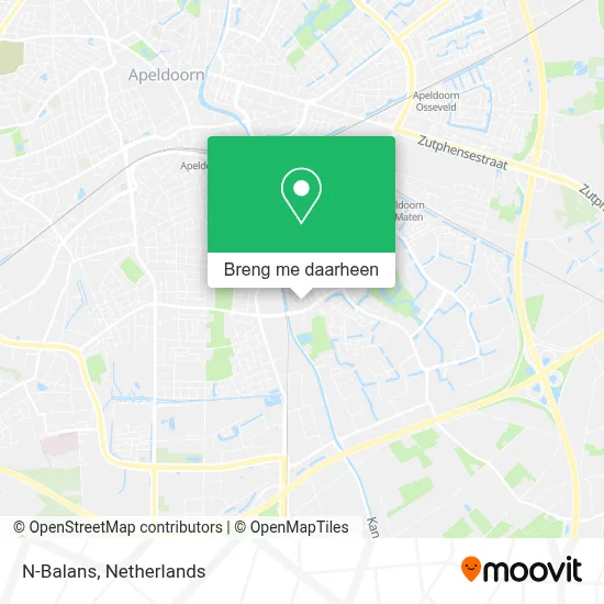 N-Balans kaart