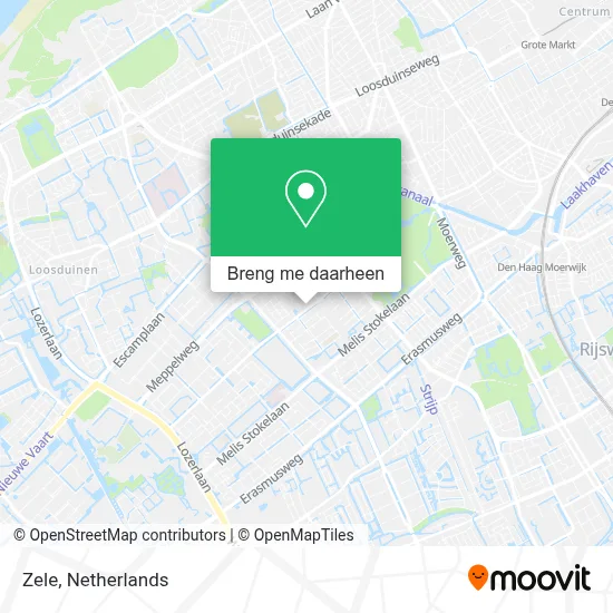 Zele kaart