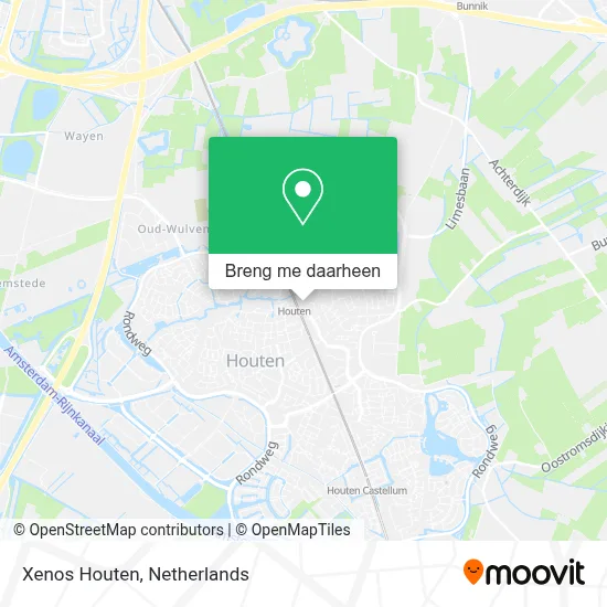 Xenos Houten kaart