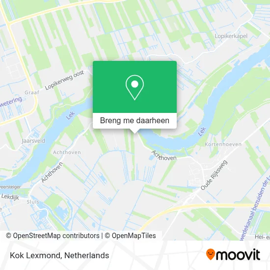 Kok Lexmond kaart