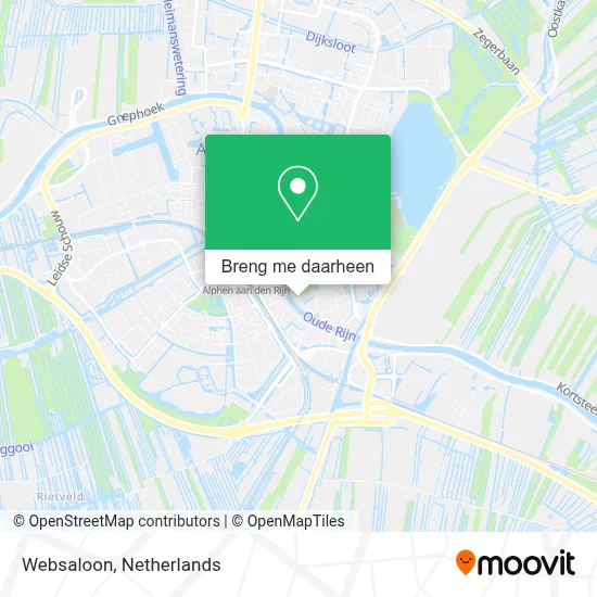 Websaloon kaart