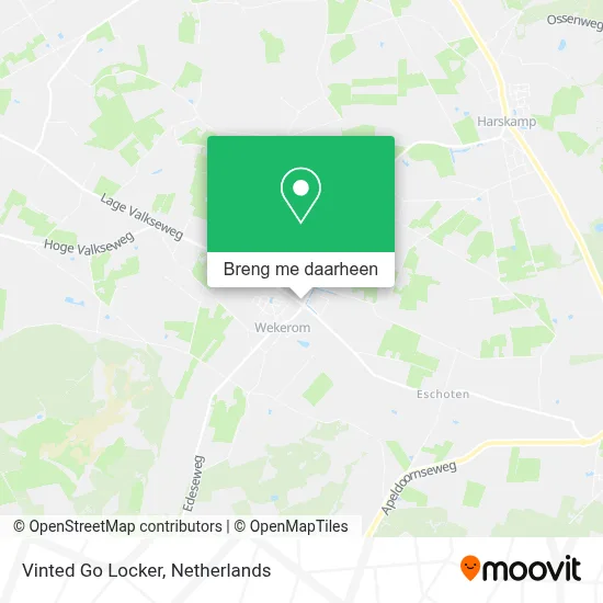 Vinted Go Locker kaart