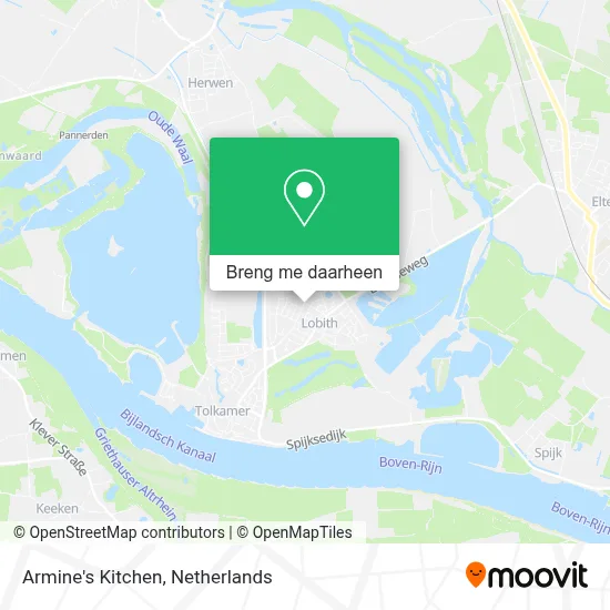 Armine's Kitchen kaart